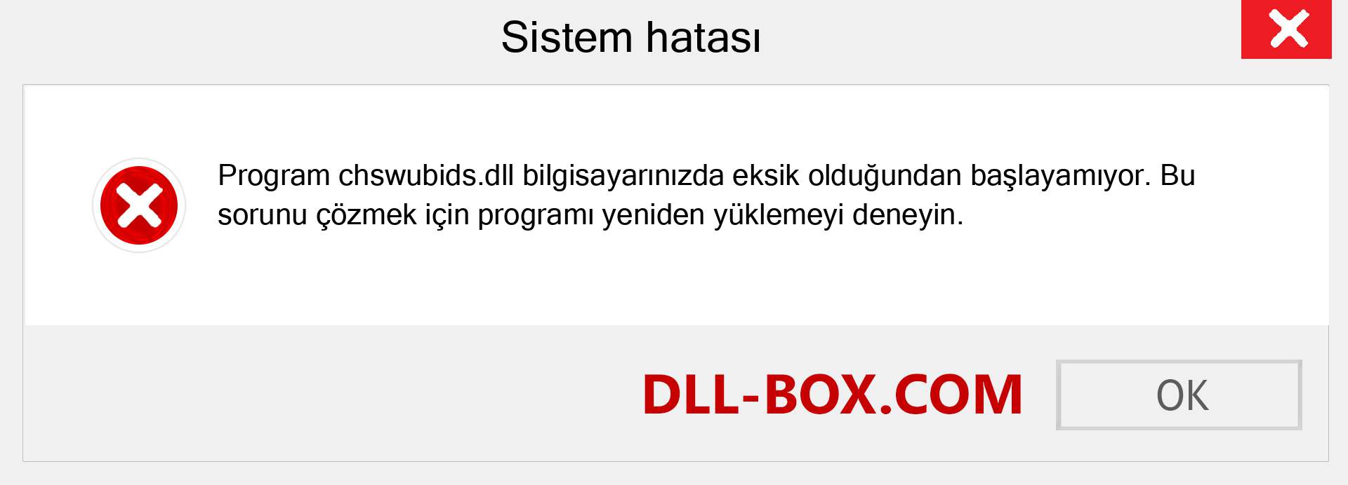 chswubids.dll dosyası eksik mi? Windows 7, 8, 10 için İndirin - Windows'ta chswubids dll Eksik Hatasını Düzeltin, fotoğraflar, resimler